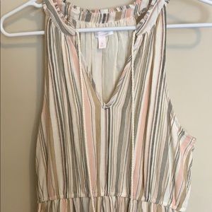 Striped Maxi Dress